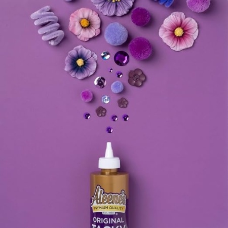 Lipici lichid universal Aleene's Tacky Glue Clear 15599, uscare transparenta, 236 ml, adeziv profesional hobby, craft, scrapbooking, lemn si materiale textile - Img 3