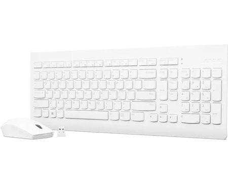 LN 510 Keyboard&amp;Mouse White Wireless US - Img 3