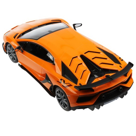 MASINA CU TELECOMANDA AVENTADOR SVJ PORTOCALIU SCARA 1 LA 14 - Img 3