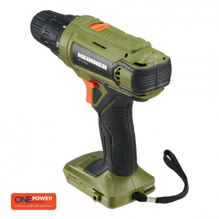 Masina de gaurit si insurubat (bormasina) pe acumulator Heinner HR-LMGA001, 18 V, 1100 RPM, 35 Nm, 10 mm mandrina, tehnologie OnePower, fara acumulator/incarcator - Img 2