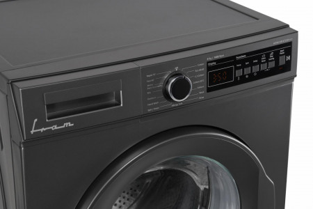 Masina de spalat rufe Fram FWM-V814T2SD+++, 8 kg, 1400 rpm, Clasa D, Display digital, Start intarziat, Anti-Sifonare, Eco-Logic, Allergy safe, Gri - Img 4