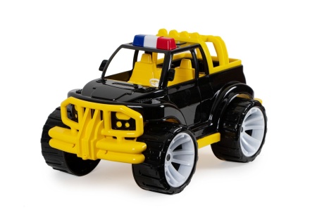 MASINA JEEP OFF ROADER NEGRU GALBEN 39CM - Img 2