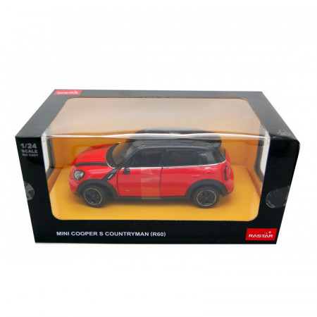 MASINUTA METALICA MINICOOPER ROSU SCARA 1 LA 24 - Img 2