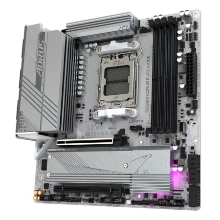 MB Gigabyte B650M AORUS ELITE AX ICE - Img 8