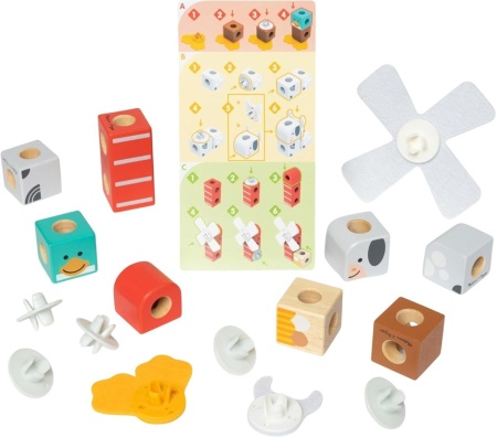 MELISSA AND DOUG SET DE CONSTRUCTIE PRIETENII DE LA FERMA - Img 2