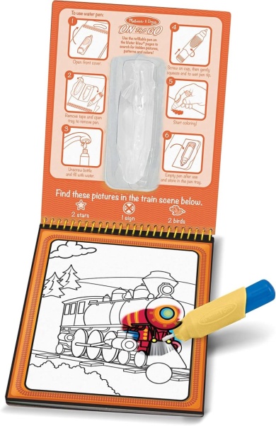 MELISSA AND DOUG WATER WOW CARTE DE COLORAT VEHICULE CU APA - Img 2