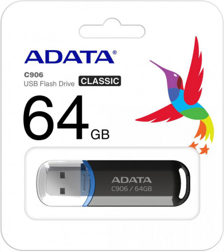 Memorie externa ADATA Classic C906 64GB negru