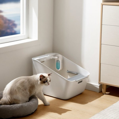 Neutralizator de mirosuri de animale Baseus Flora J1 alb (ACFJ000002) - Img 3