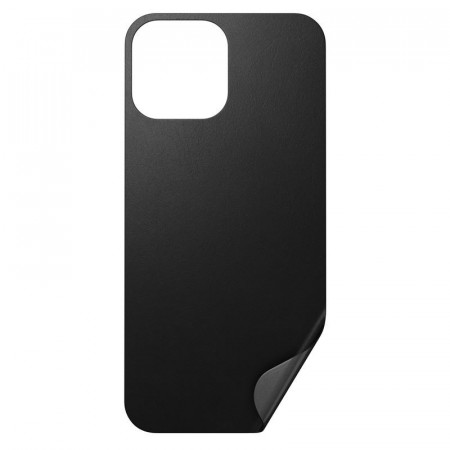 Nomad Leather Skin, black - iPhone 13 Pro Max