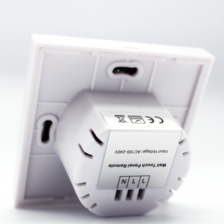 Panou de perete fara fir LED RF cu 4 zone Gledopto (pentru controlere LED Gledopto Pro), care functioneaza de la 230 V AC (GL-W-001) - Img 2
