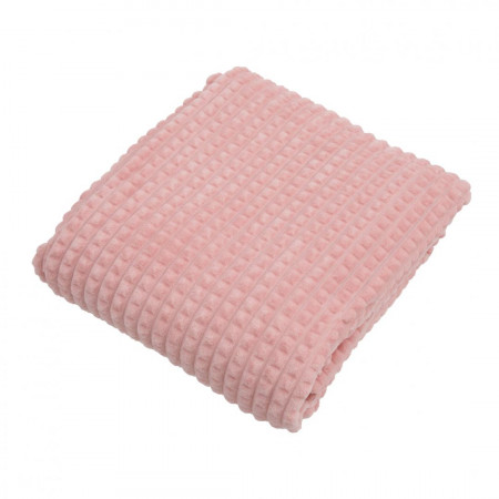 PATURA FLANNEL 200X220 CM ROZ - Img 2