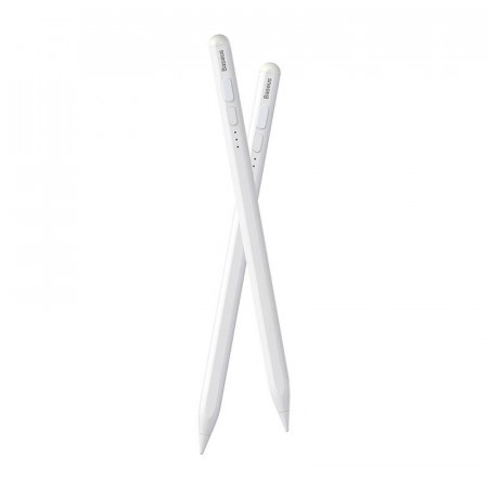 Pix activ Baseus Stylus cu indicator al bateriei (alb) - Img 2