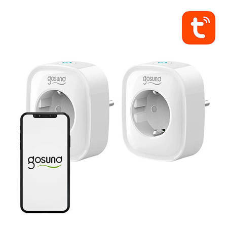 Priza inteligenta WiFi Gosund SP1 (pachet de 2), Tuya - Img 2