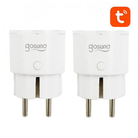 Priza WiFi inteligenta Gosund SP111 3680W 16A, pachet de 2 Tuya - Img 3