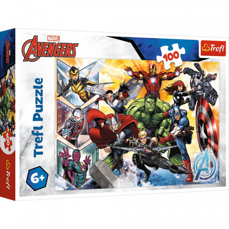PUZZLE TREFL 100 MARVEL AVENGERS PUTEREA RAZBUNATORILOR - Img 2