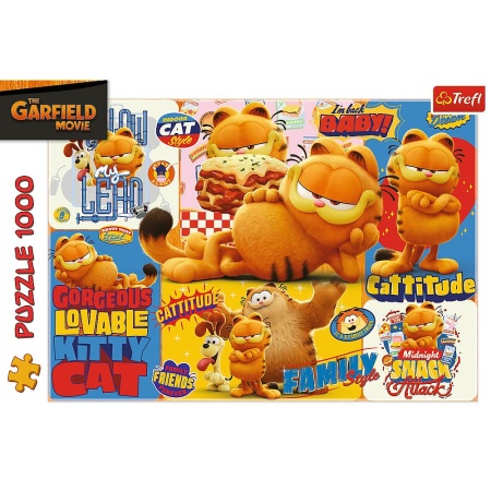 PUZZLE TREFL 1000 AVENTURILE LUI GARFIELD - Img 3
