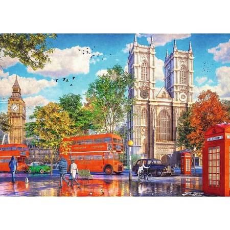 PUZZLE TREFL 1000 PREMIUM PLUS TEA TIME VEDERE DIN LONDRA - Img 2