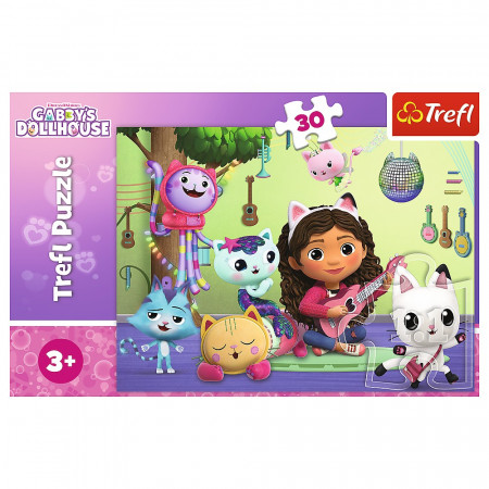 PUZZLE TREFL 30 GABBYS DOLLHOUSE CASA LUI GABBY - Img 3