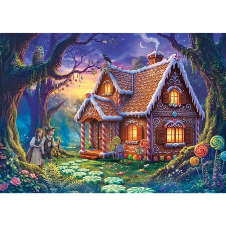 PUZZLE TREFL 500 PREMIUM PLUS BASME FERMECATE HANSEL SI GRETEL - Img 2