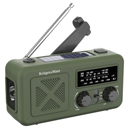 RADIO MULTIFUNCTIONAL SOLAR 2000MAH KRUGER&amp;MA - Img 2