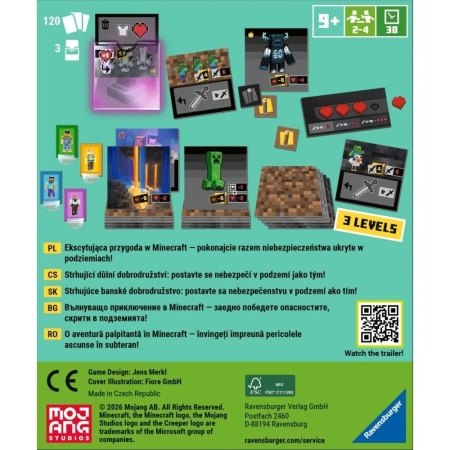 RAVENSBURGER JOC MINECRAFT DIGGING DOWN - Img 3