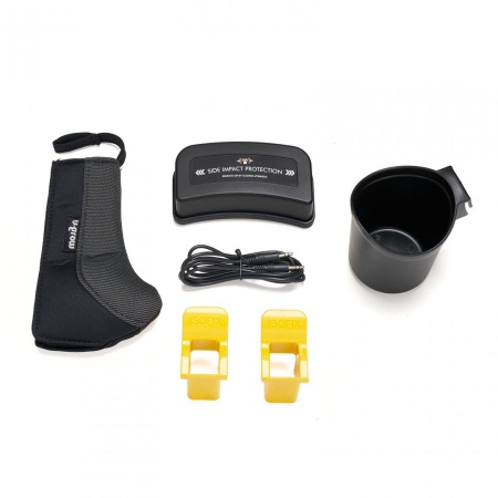 Scaun auto U-Grow,isofix,76-150 cm,negru - Img 9