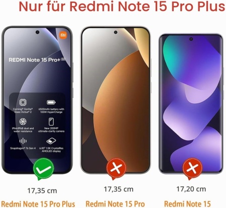Set 2 Folii de Protecție din Sticlă Securizată 3D WFTE pentru Xiaomi Redmi Note 15 Pro Plus / Poco M8 Pro 5G, Duritate 9H, Margini Negre - Img 8