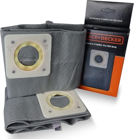 Set 2 saci de praf, Black &amp; Decker, Textil, 20 L - Img 3