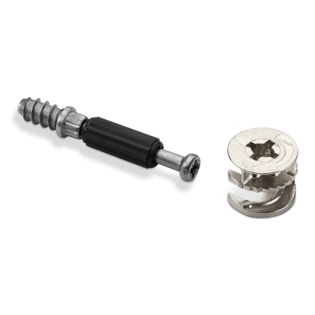 Set 50 Bucăți Conectori Mobilier Hettich: Camă Excentric Rastex 15 (Ø 15 mm) și Tijă Înfiletabilă Twister DU 232 T (6 x 11 mm) - Img 3