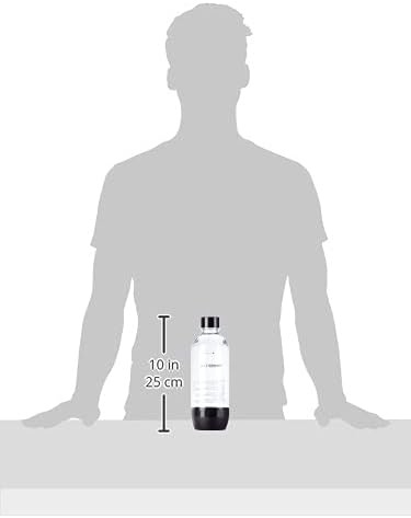 Set de 3 sticle de sifon Sodastream, 3 x 1 l, Negru - Img 3