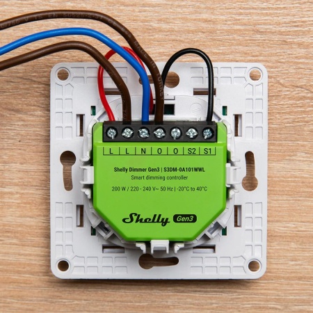 Shelly Dimmer Gen3 Wi-Fi + Bluetooth retrofit dimmer module - Img 4