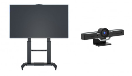 Sistem Videoconferinta cu Stand TV 6324, Display LED cu touch 65IWMS-L05A si Camera EPTZ EvoView