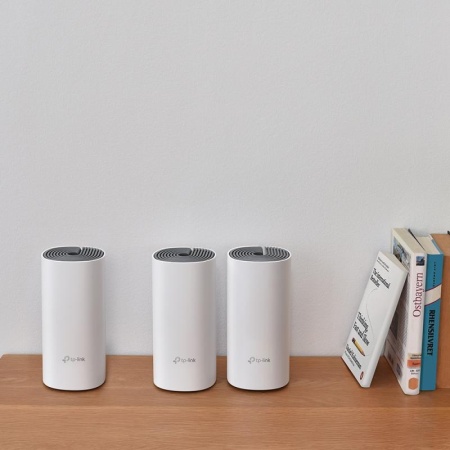 Sistem Wi-Fi Mesh TP-Link Deco E4 (3-pack) AC1200 cu acoperire completa pentru casa - Img 5