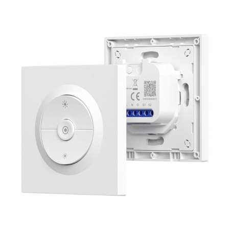 SONOFF Orb-DIM Matter over Wi-Fi Dimmer Wall Switch – dimmer switch with power monitoring, Matter, Wi-Fi, white (MINI-DIM-E) - Img 2