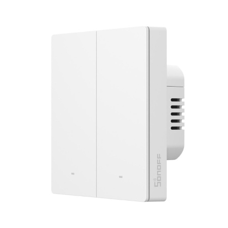 SONOFF SwitchMan M5 Zigbee smart wall switch, 2-gang, standalone version, white (ZBM5-2C-86W) - Img 2