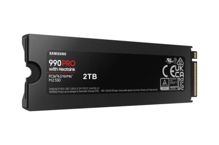 SSD Samsung MZ-V9P2T0CW, 990 PRO HEATSINK - 2TB - NVMe - M.2 - Img 7