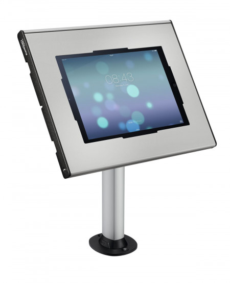 Stand de masa pt. tablete + suport Vogel's pentru tablete cu dimensiunile de minim 236x166x3mm si maxim 285x186x10mm