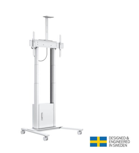 Stand TV motorizat Multibrackets MB-6782, max.120 KG, 42&quot;- 100&quot;, cu dulap si suport camera web - Img 2
