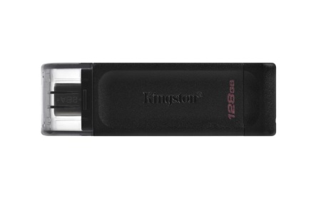 Stick memorie Kingston DataTraveler 70 128GB, USB 3.2 tip C, Black - Img 3