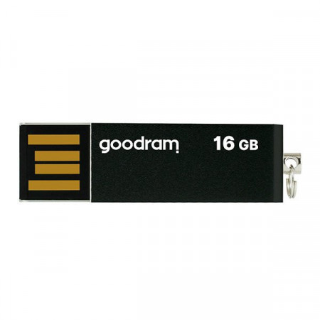 Stick USB Goodram pendrive 16 GB USB 2.0 20 MB/s (rd) - 5 MB/s (wr) flash drive black (UCU2-0320K0R11)