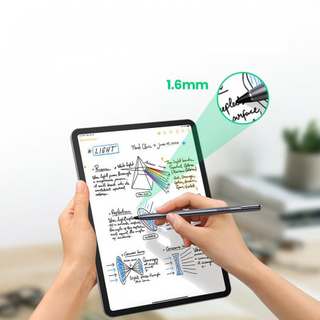 Stilou capacitiv Ugreen pentru iPad (versiunea activa) gri (80135 LP221) - Img 2