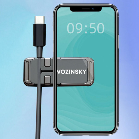 Suport magnetic pentru telefon Wozinsky cu organizator de cabluri (WMCDO-B1) - Img 5