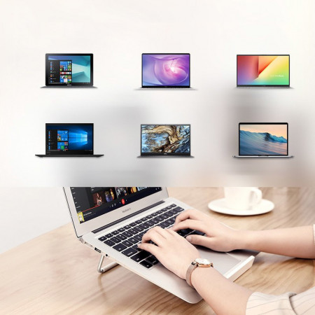 Suport/stand portabil pentru laptop, Ugreen , silver (LP230 80348) - Img 3