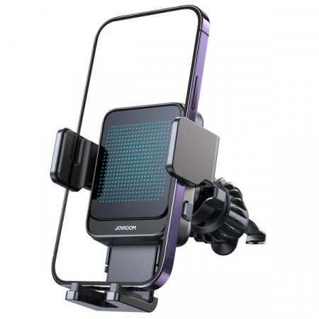 Suport telefon Joyroom JR-ZS341 cu incarcare wireless pentru aerisire - negru