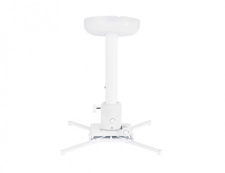 Suport videoproiector de tavan Multibrackets MB-3149, reglabil 30-48cm,max.15kg, alb - Img 5