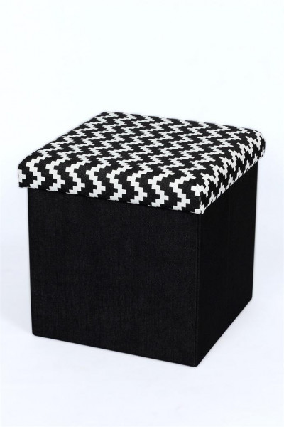 Taburet pliabil textil - Zig Zag