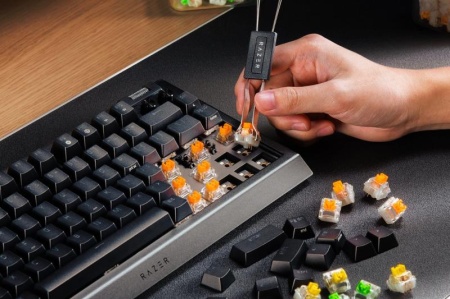 Tastatura Gaming Razer BlackWidow V4 75% Black Orange Tactile Gen-3 Switch Mecanica - Img 11