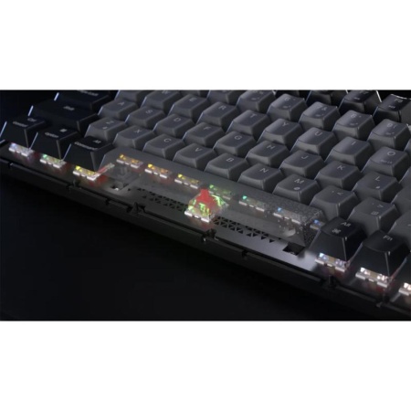 Tastatura mecanica gaming Corsair K65 PLUS 2.4GHz Wireless - Bluetooth®, 75%, Pre-Lubricated CORSAIR MLX Red Linear Switches, RGB - Img 11