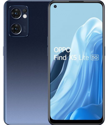 Telefon mobil Oppo Find X5 Lite, 256GB, 8GB, 5G, Dual Sim, Starry Black - Img 2