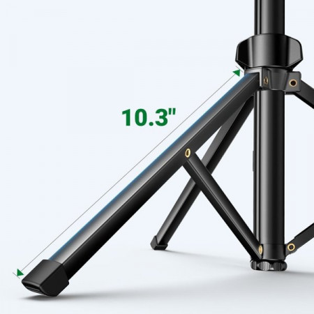 Ugreen LP680 selfie stick cu suport si telecomanda Bluetooth 1,8m - negru - Img 3